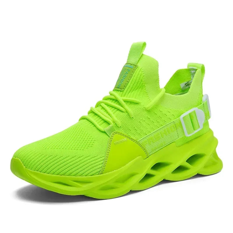 Men's Breathable Fashion Mesh Running Shoes High Quality Unisex Lightweight Tennis Athletic Sneakers 2023