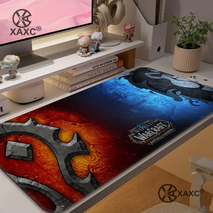 Podkładka pod mysz Lich King World Of Warcraft XAXC, duża podkładka na biurko pod klawiaturę i mysz, antypoślizgowa gumowa podkładka gamingowa pod mysz, mata pod mysz do laptopa