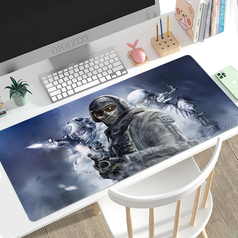 Call of Duty Mouse Pad Gaming XL Home HD Custom Mousepad XXL Mouse Mat Desk Mats Natural Rubber Carpet Non-Slip Laptop Mice Pad