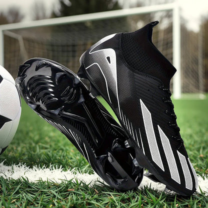 New Men's Football Boots Cleats Boys Ultralight Sport Soccer Shoes Adult Professional Non-Slip Comfortable Training Match Grass