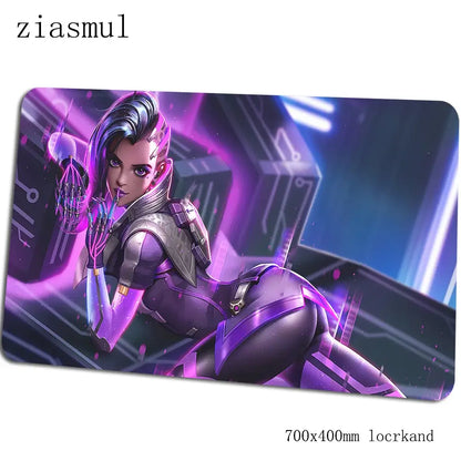 overwatch mouse pad Gorgeous Computer mat 70x40cm gaming mousepad large xl padmouse keyboard games pc gamer desk