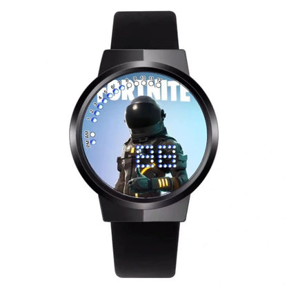 Fortnite Watch Cute Fashion Cartoon Personalized Kawaii Touch Night Light LED Student Electronic Watch Gift for Friends