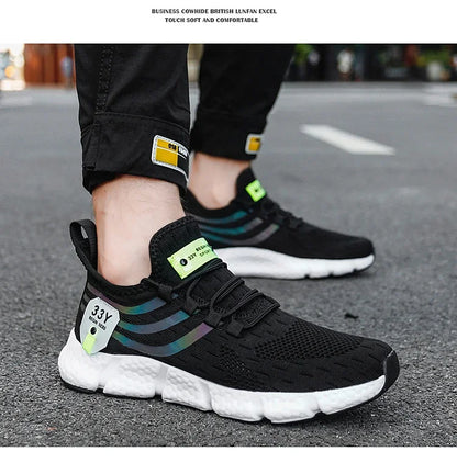 Trend dihalni moški športni čevlji za pomlad in jesen Tenis Masculino Zapatillas Hombre modni tekaški čevlji