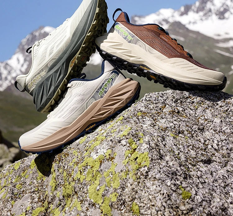 361 Degrees Yushan 3.0 Men Running Shoes Hiking Cushioning Flexible Breathable Non-slip Outdoor Jogging Male Sneakers 672532214