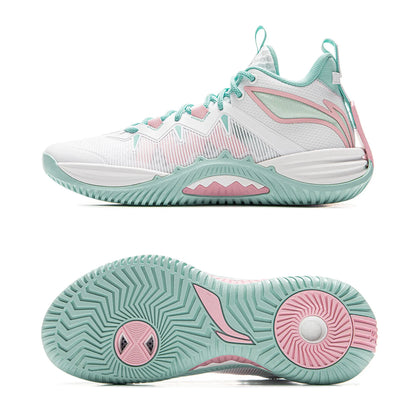 Li-Ning Men's BADFIVE STORM 2025 Outdoor Basketball Shoes BOOM Cushioning TUFF OS Wearable Li-Ning Sports Sneakers ABFV017