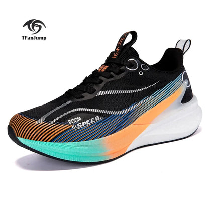 2025 Men's and Women's Professional Carbon Plate Marathon Running Shoes Shock Absorption Ultra-light Stable Support Sports Shoes