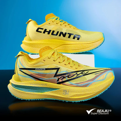 Zapatillas de running con placa de carbono, especiales para maratón, deportivas para hombre, transpirables, ligeras, cómodas y de ocio para mujer.