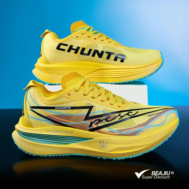 Zapatillas de running con placa de carbono, especiales para maratón, deportivas para hombre, transpirables, ligeras, cómodas y de ocio para mujer.