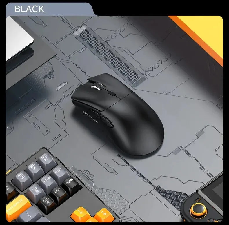 Mouse ultra-leggero ATTACK SHARK R1 59g con PAW3311, 18000DPI, 400IPS, 40G, 1000Hz, Tri-Mode, master Broadcom BK3633, 20 milioni di clic