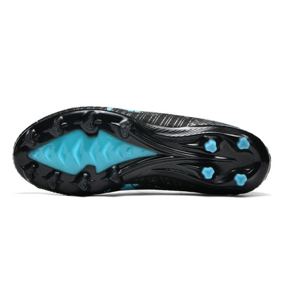 Chaussures de Football pour hommes TF/FG Sneaker garçon confortable société Original résistant chaussures de Football de qualité supérieure bottes de Football à longues pointes