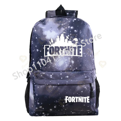 Ultima Knight F-Fortnited Battle Royale Rucksack mit USB-Ladeanschluss, Anime-Figuren und Studienfach für Schreibwaren für Schüler