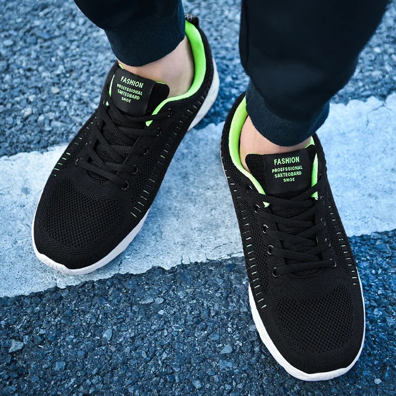 Zapatillas de running para hombre, zapatillas deportivas de moda, ligeras y transpirables, zapatillas cómodas para caminar, zapatillas deportivas para hombre.