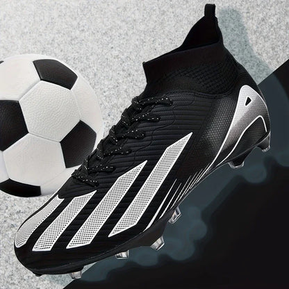 New Men's Football Boots Cleats Boys Ultralight Sport Soccer Shoes Adult Professional Non-Slip Comfortable Training Match Grass