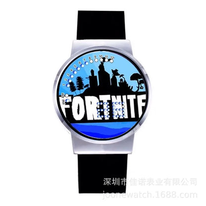 Fortnite Watch Cute Fashion Cartoon Personalized Kawaii Touch Night Light LED Student Electronic Watch Gift for Friends