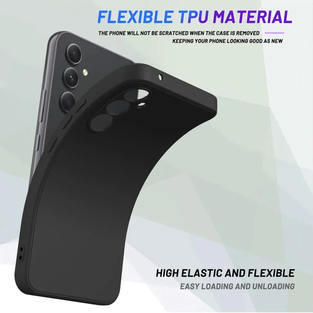 Capa de telemóvel M-Midas F-Fortnite para Samsung Galaxy A13,A21s,A22,A31,A32,A52,A53,A71,A80, capa preta flexível