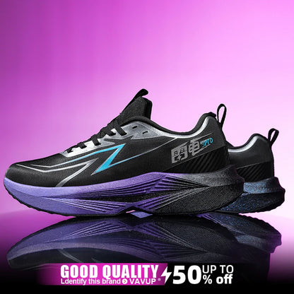 Marathon Men Running Shoes Sports Speciality Breathable Lightweight Women's Athletic Nonskid Carbon Board Comfortable Sneakers