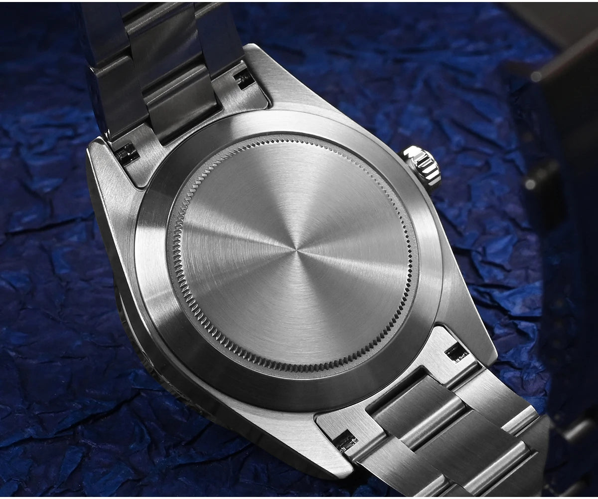 Relógio mecânico automático San Martin New 39mm NH34 BB GMT, relógio desportivo, safira, luminoso, impermeável 100m, para homem, Relogio SN0054