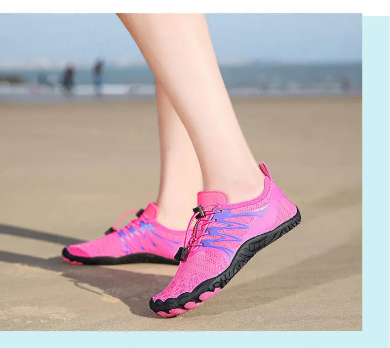 EOCENE Uomo Donna Scarpe acquatiche per sport all'aperto a piedi nudi: ad asciugatura rapida, per spiaggia, nuoto, fitness, guado, escursionismo, ciclismo, scarpe da ginnastica acquatiche