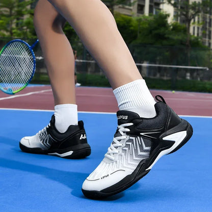 Kiváló minőségű tollaslabda-edzőcipők férfiaknak és nőknek – kék sportcipők csúszásgátló talppal, beltéri és kültéri sportokhoz