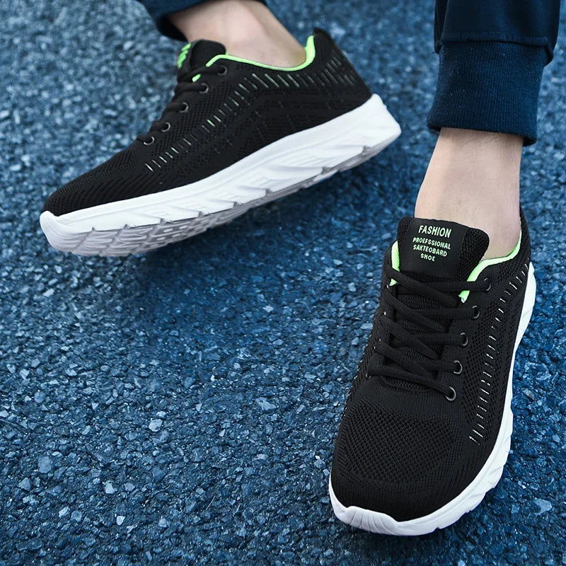 Zapatillas de running para hombre, zapatillas deportivas de moda, ligeras y transpirables, zapatillas cómodas para caminar, zapatillas deportivas para hombre.