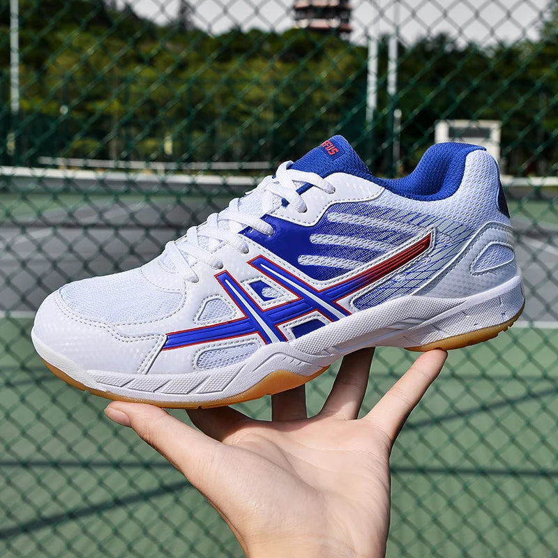 2022 new women's sneakers, men's badminton shoes, light black breathable female outdoor sports training shoes, women's athletics sports green