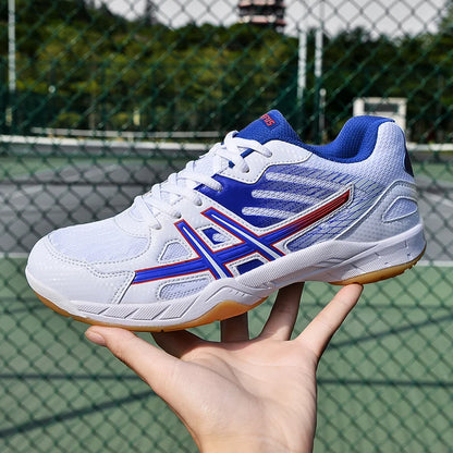 2022 new women's sneakers, men's badminton shoes, light black breathable female outdoor sports training shoes, women's athletics sports green