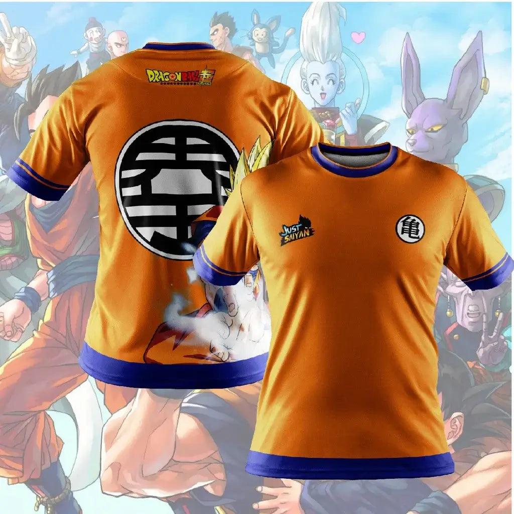 Cartoon Anime 7 Dragon Ball T-shirt for Children and Boys Cartoon T-shirt Short Sleeved Summer Men's Top Short Sleeved T-shirt, Produit gaming premium Fraquane