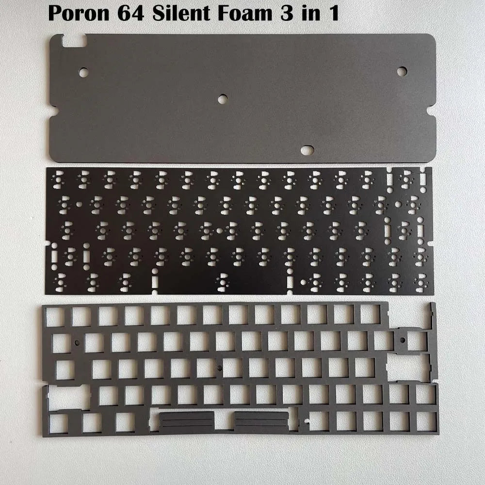Hot-Swap 64RGB Mechainical Keyboard Custom PCB Compatibal With GH60 Wooting 60he RAKK PCB Kit optional