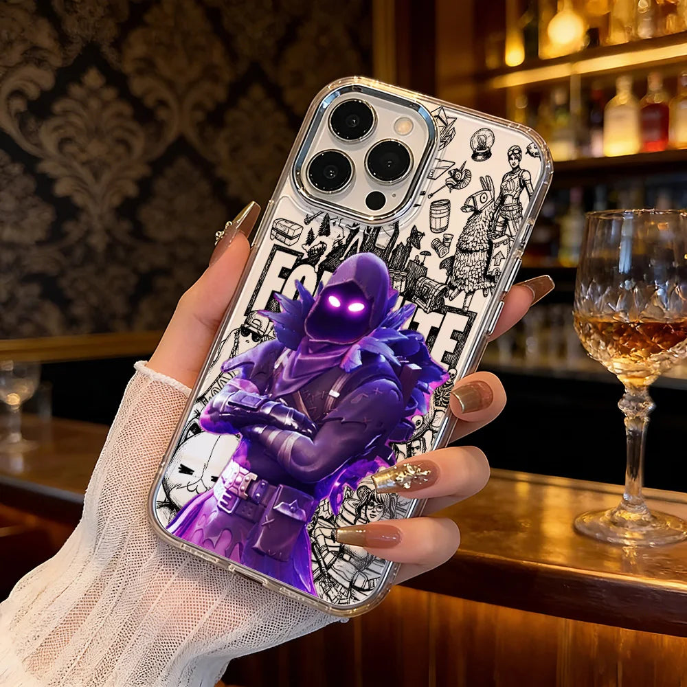 Cartoon Battle Royale Fortnite Phone Case For Xiaomi Mi 15 14T 14 12T 11T 11 Lite Poco M7 X7 X6 F5 F6 X5 X4 GT Pro 4G 5G Cover
