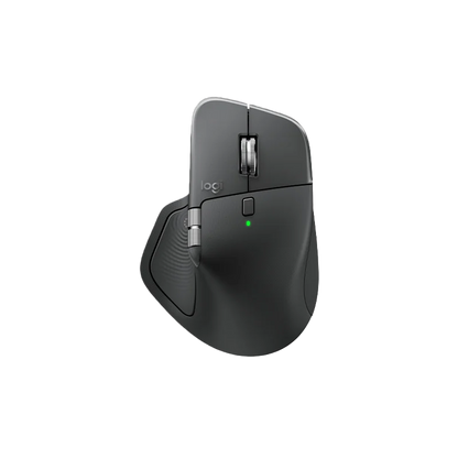 Ratón inalámbrico Bluetooth ergonómico Logitech MX Master 4 con retroalimentación háptica, anillo de acciones, MagSpeed, 8000 DPI y batería de 70 días