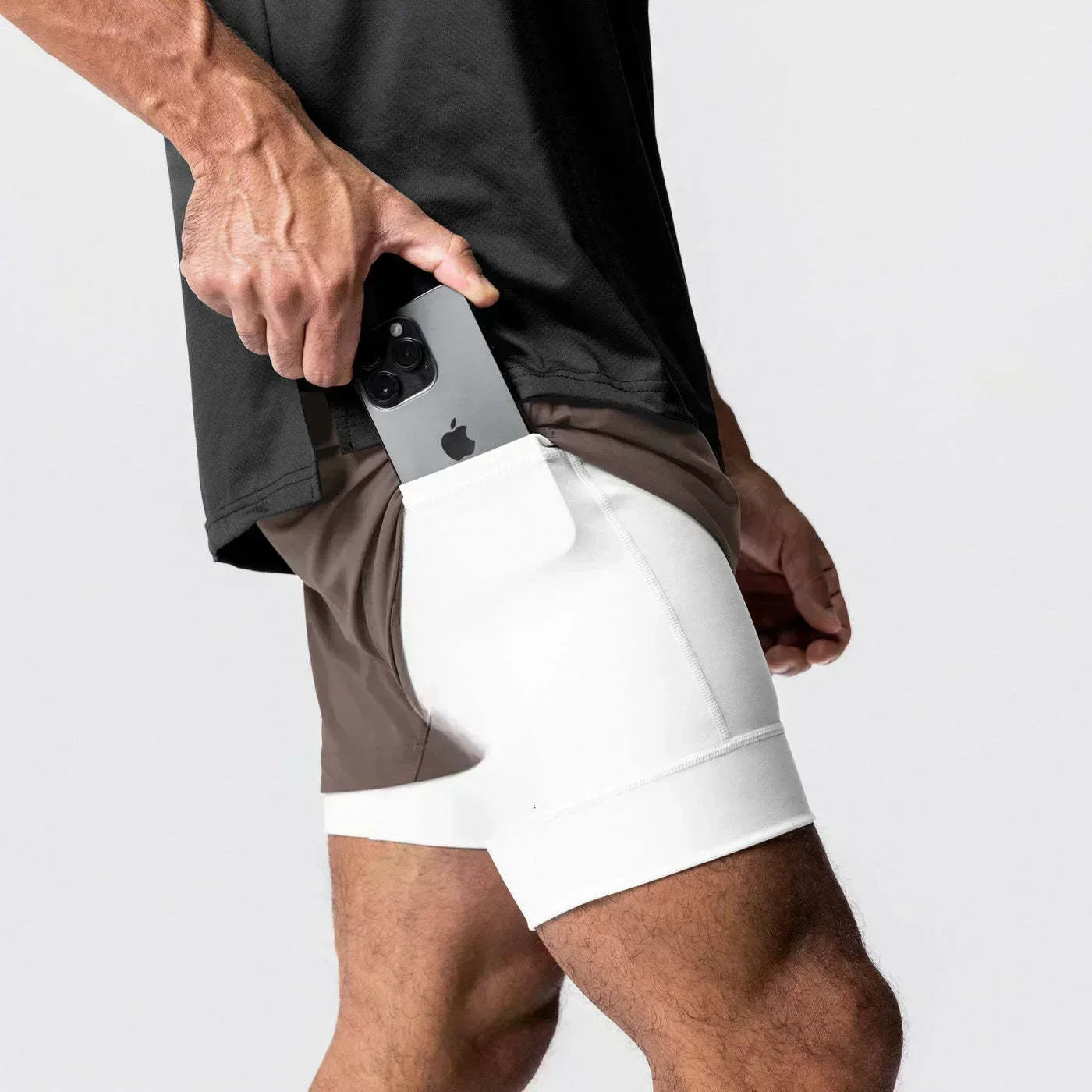 2025 Dragon Ball Majin Buu Anime Men Shorts Streetwear Summer Workout Pants Sportswear Fitness Double-layer Quick Dry Beach Pant