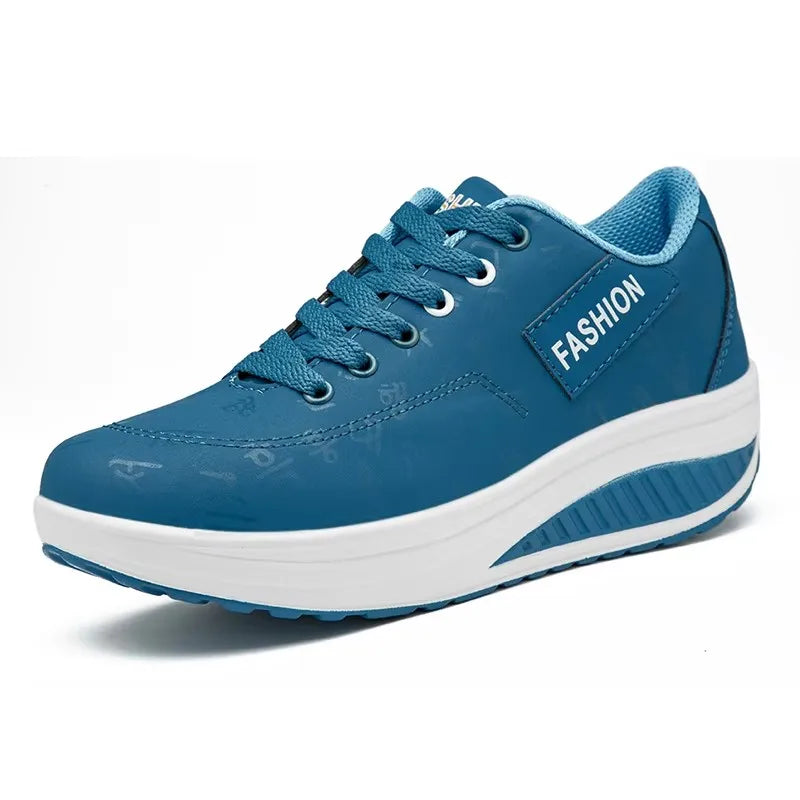 Adidași pentru femei, pantofi vulcanizați la modă pentru femei, pantofi fără toc pentru femei, pantofi de mers pe jos cu platformă, mărimi mari, Zapatillas Mujer