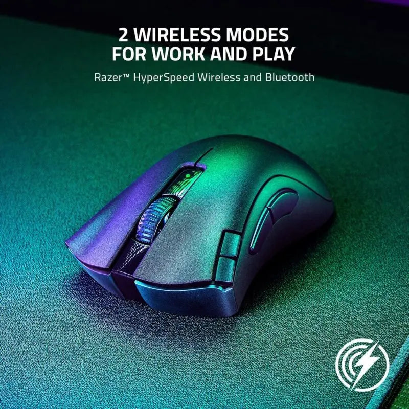 Original Razer DeathAdder V2 X Hyperspeed Double Wireless Bluetooth Gaming Mouse Programmable Button 5G Optical Sensor