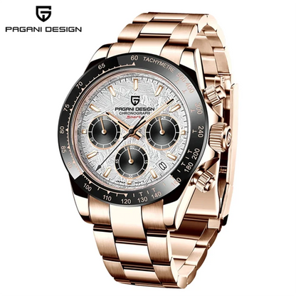 Neue PAGANI DESIGN PD1644 Luxus-Quarzuhr für Herren mit automatischem Datum, sportliche Armbanduhr, 100m wasserdicht, Chronograph, Herrengeschenk
