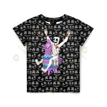 T-shirt Fortnite 2026 para rapaz, verão, anime, gaming, T-shirt para todos, camisola gira, T-shirt básica Battle Gamer, manga curta para homem