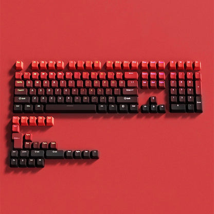 132 Keys OEM Profile Gradient backlit RGB Keycaps For Cherry MX Switch Mechanical Gamer Keyboard PBT Keycap ISO Layout Key caps