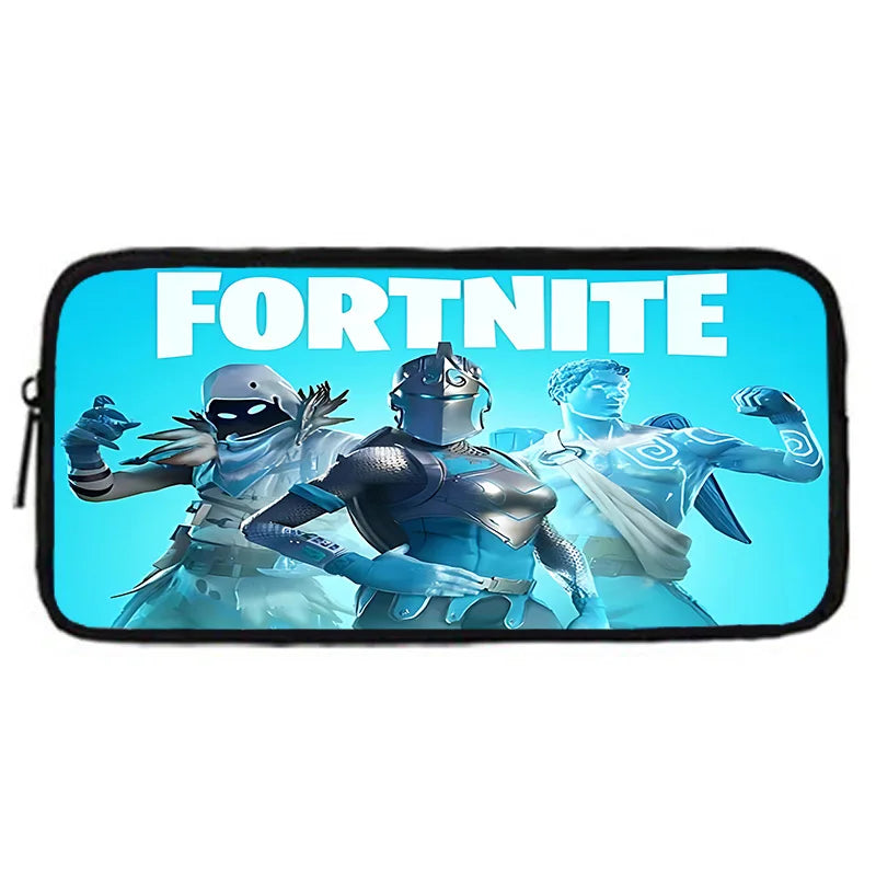 Hot Game Child Backpacks Lunch Bag Pencil Case Pupil Large Capacity School Bags Design-F-FortniteS For Boy Girl Best Gift