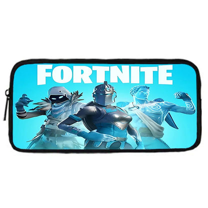 Hot Game Child Backpacks Lunch Bag Pencil Case Pupil Large Capacity School Bags Design-F-FortniteS For Boy Girl Best Gift