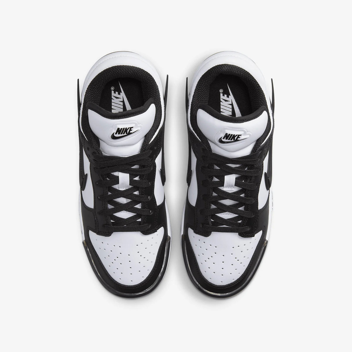Uradni avtentični Nike ženski minimalistični vsakodnevni čevlji z zračnim materialom, vezalkami in debelo podplatjo DZ2794-001