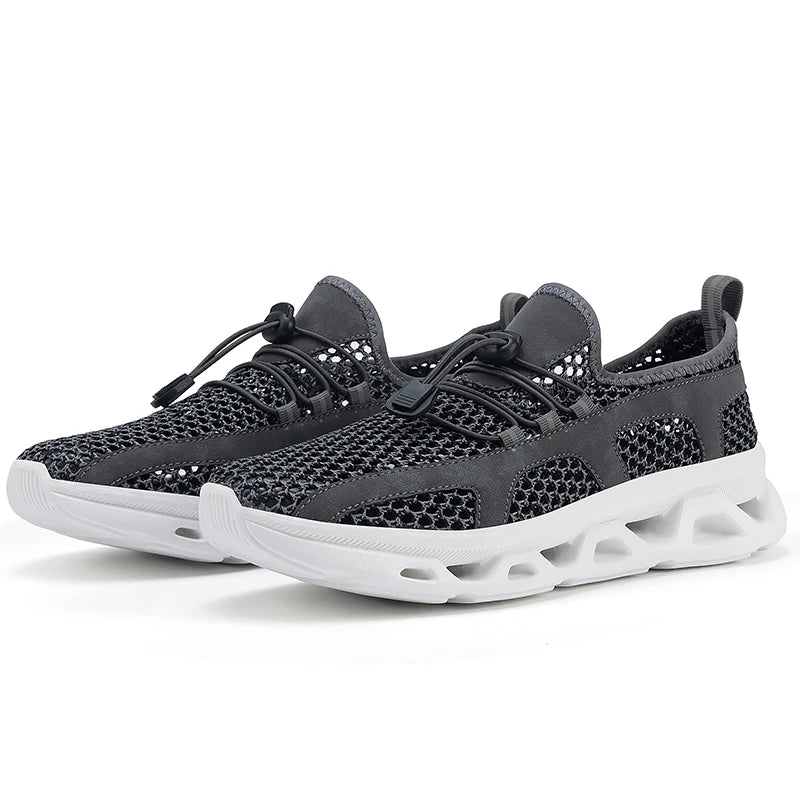 Hombres, mujeres, zapatillas de vadeo de secado rápido, transpirables, AquaIn Upstream, antideslizantes, para deportes al aire libre, resistentes al desgaste, zapatillas de playa, tallas 39-46