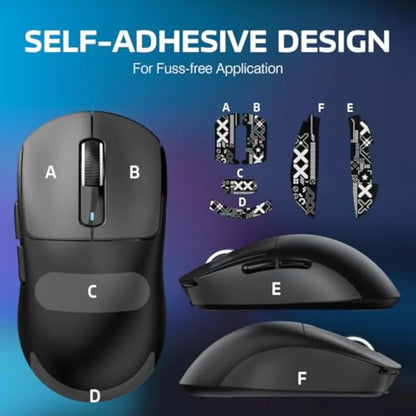 Mouse de gaming wireless Bluetooth Attack Shark X3Pro, PixArt PAW3395, 26000dpi, mouse optic, conexiune tri-mode, mouse de gaming cu macrocomenzi
