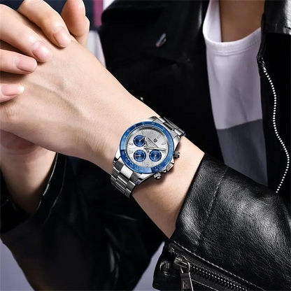 Neue PAGANI DESIGN PD1644 Luxus-Quarzuhr für Herren mit automatischem Datum, sportliche Armbanduhr, 100m wasserdicht, Chronograph, Herrengeschenk