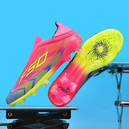Moški nogometni čevlji Ultralight Sport Notranji čevlji z žebljički Nogometni čevlji za travo Odrasli Protizdrsni Protizdrsni FG Turf Futsal Udobni