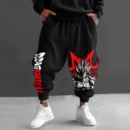 Pantalones deportivos Dragon Ball para hombre Broly primavera, otoño e invierno, anime japonés, jogger Y2K Harajuku de algodón