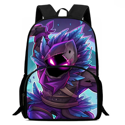Hot Game Child Backpacks Lunch Bag Pencil Case Pupil Large Capacity School Bags Design-F-FortniteS For Boy Girl Best Gift