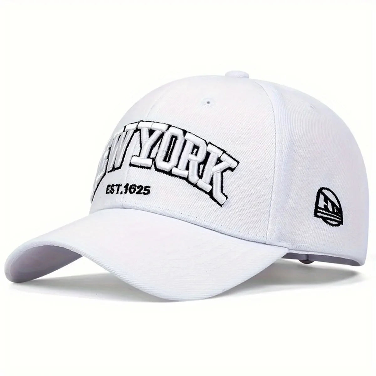 Unisex New York-baseballpetten met geborduurde letters, voor lente en herfst, verstelbare casual petten voor buiten, zonwerende petten, sport- en golfpetten