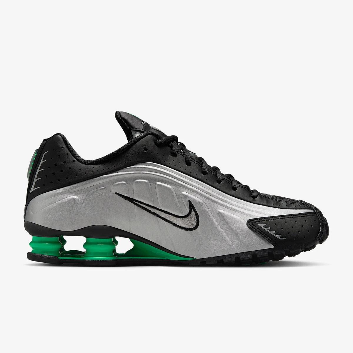 Nike Authentic Shox R4 Herren-Laufschuhe aus strapazierfähigem Mesh mit Stoßdämpfung HQ1988-006