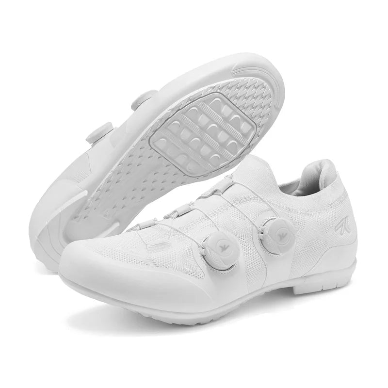 Professional Men's Cycling MTB Shoes Route Cleats Speed Road Bike Sneakers Racing Women Flat Bicycle Mountain SPD Biking Footwear