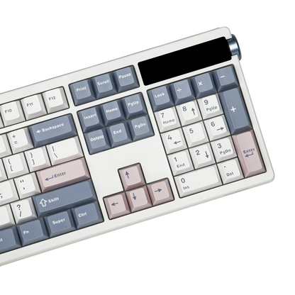 EPOMAKER TH108 PRO 100% Full-Sized Gasket-Mounted Wired/BT/2.4Ghz Wireless Mechanical Keyboard with Screen & Knob RGB Backlight