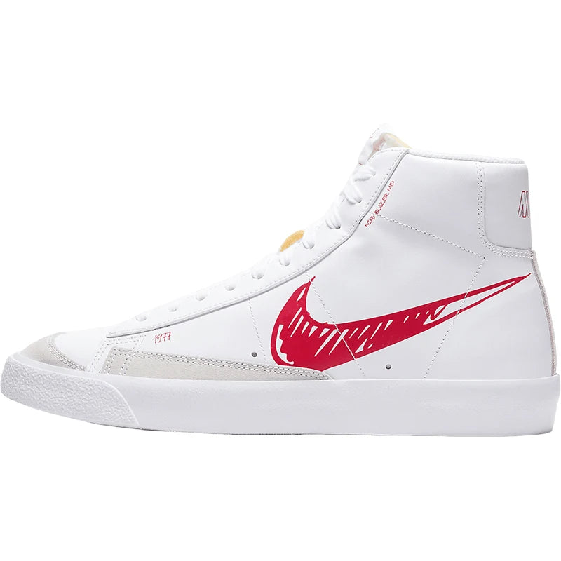 Nike Genuine Blazer Mid VNTG 77 SL Trail Blazer Manuscript Men's Board Shoes CW7580-100